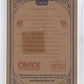 Cooper Kupp Onyx Vintage Football Autograph VACK 2022 — back