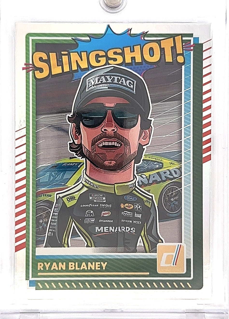 2025 Ryan Blaney Donruss Slingshot! #2 — front