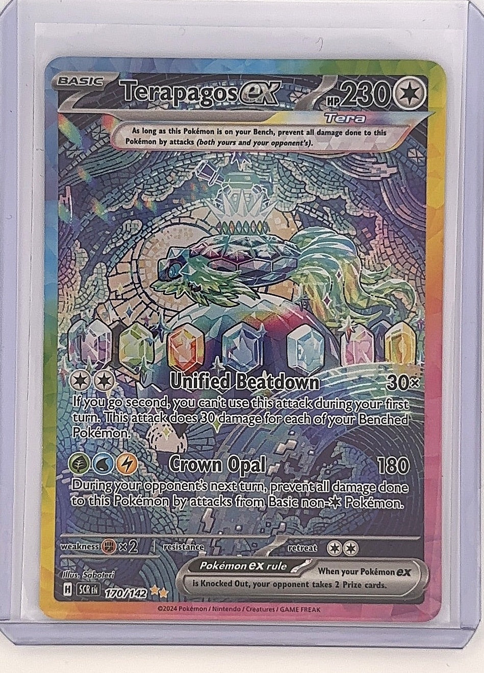 Terapagos ex - 170/142 #170/142 — front