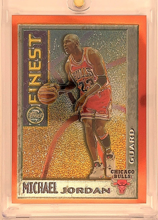 1995 Finest Mystery Michael Jordan [Orange Bordered] #M1 — front