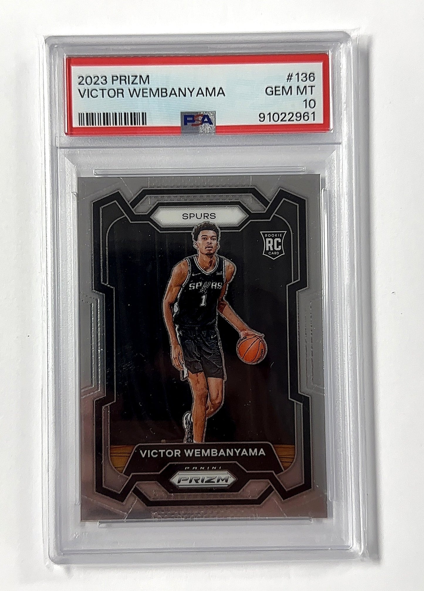 Victor Wembanyama Prizm — front