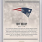 2019 Panini Luminance Tom Brady [Gold] #65 — back
