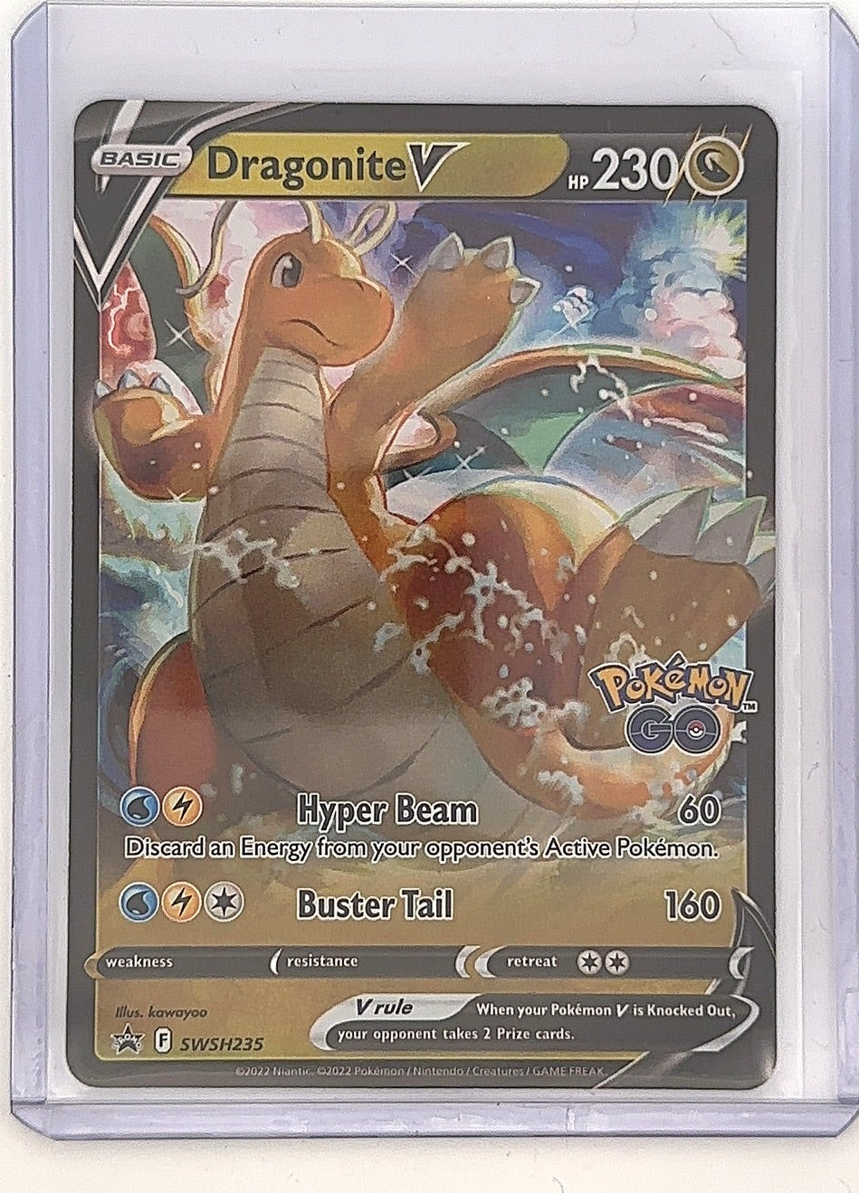 Dragonite V - SWSH235 #SWSH235 — front