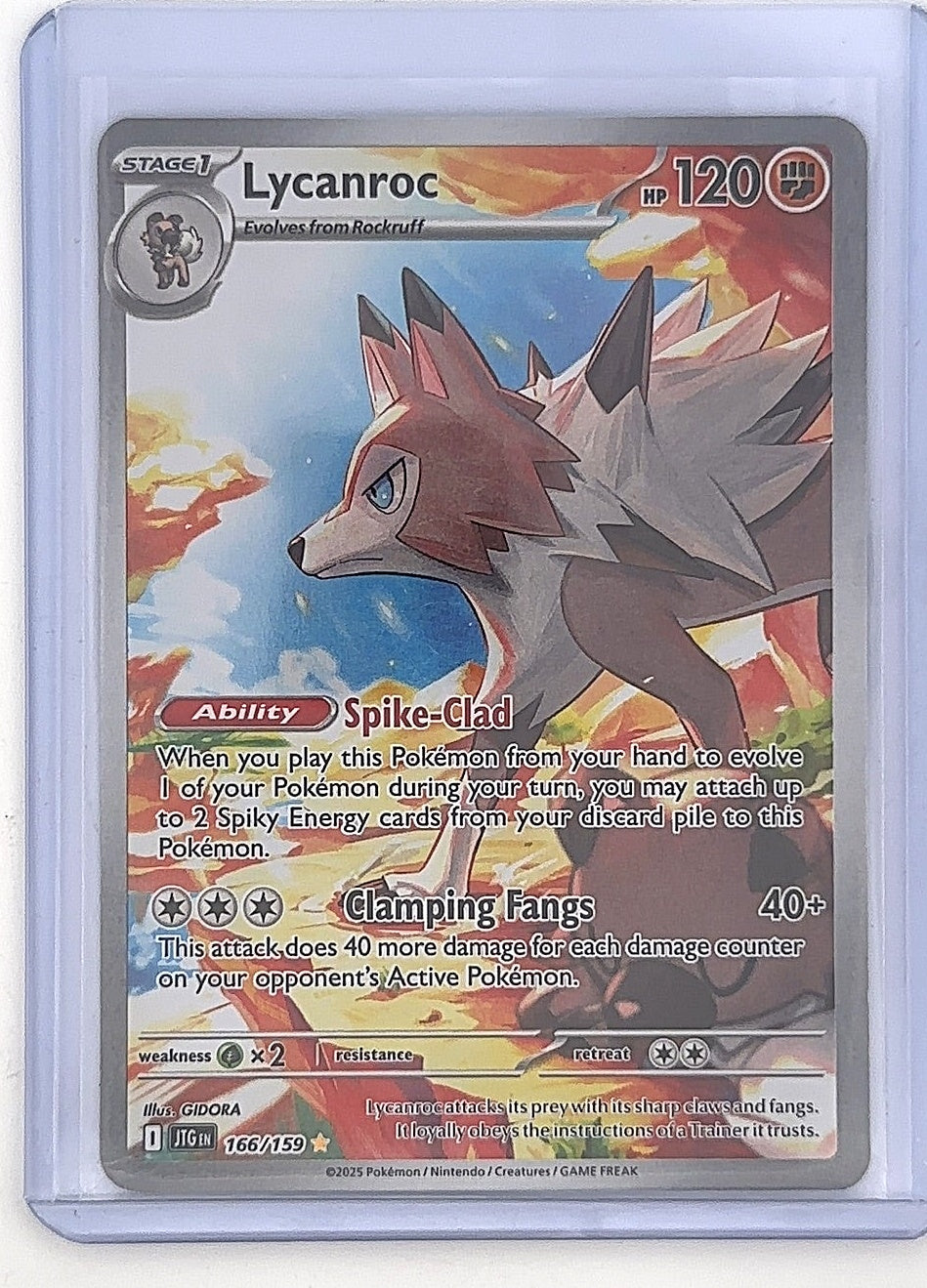 Lycanroc - 166/159 #166/159 — front