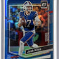 2023 Panini Donruss Optic Josh Allen /299 [Aqua] #22 — front