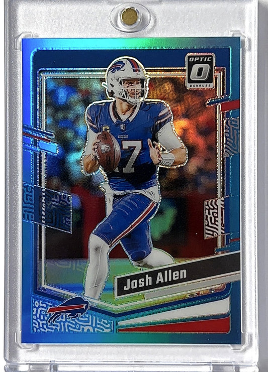 2023 Panini Donruss Optic Josh Allen /299 [Aqua] #22 — front