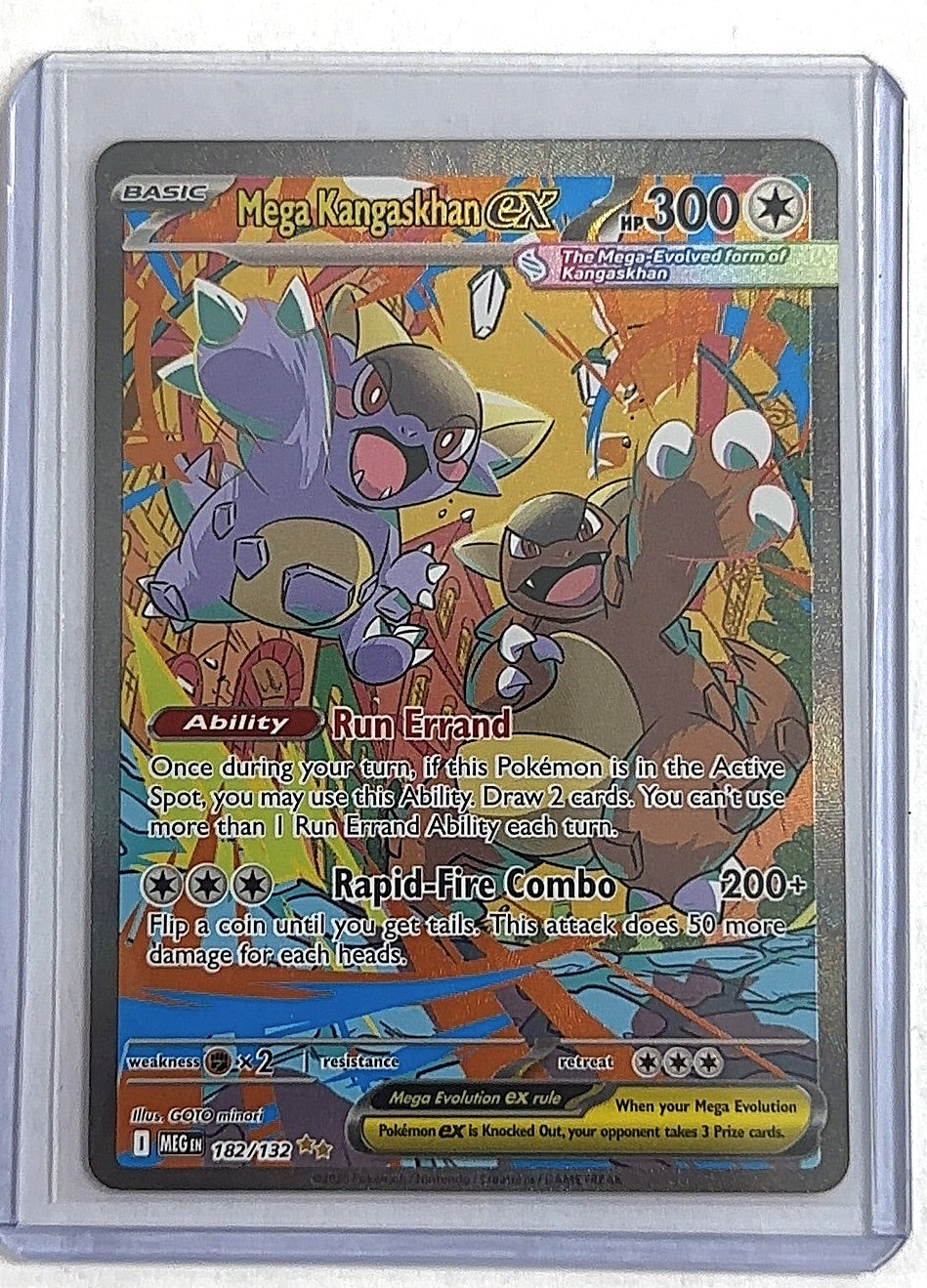 Mega Kangaskhan ex - 182/132 #182/132 — front