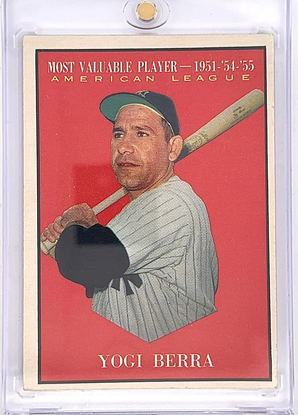 Yogi Berra Most Valuable Player 1951 American League — front