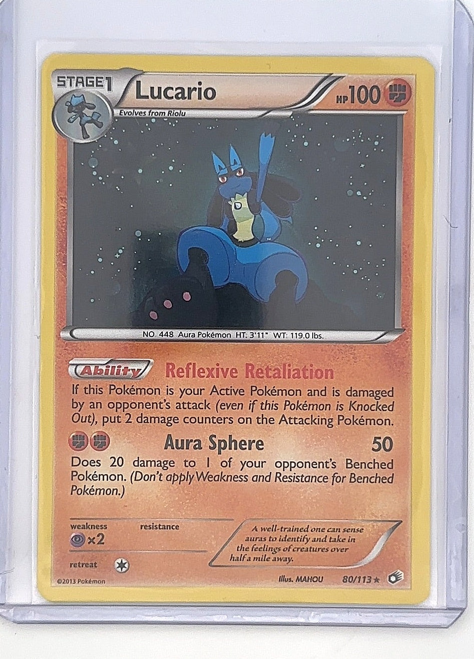 Lucario #80/113 — front