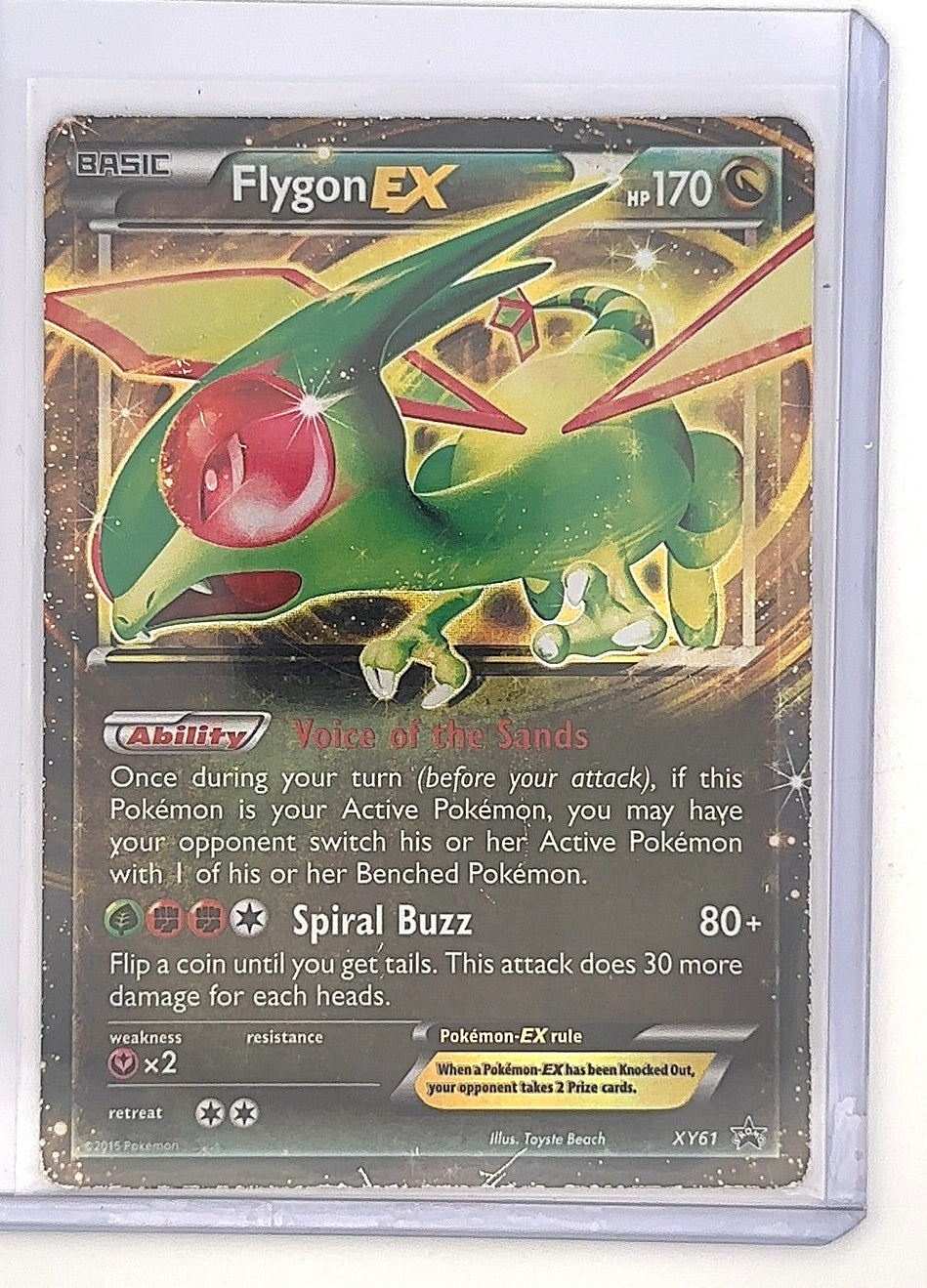 Flygon EX #XY61 — front