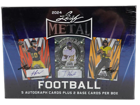 2024 Leaf Metal Football Hobby Box