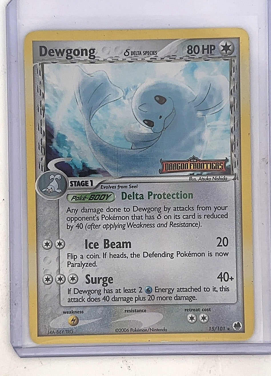 Dewgong (Delta Species) #15/101 — front