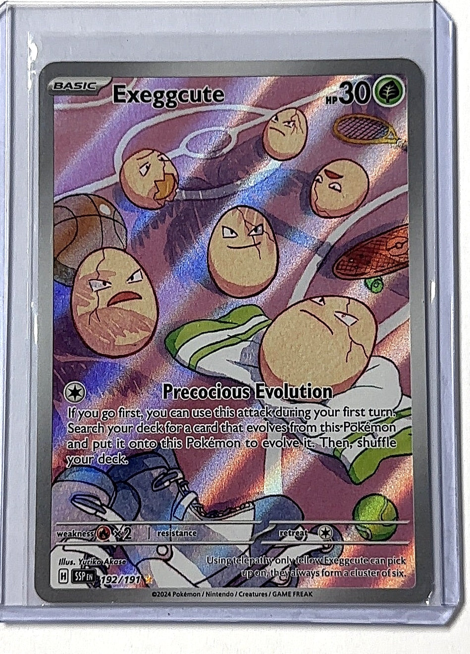 Exeggcute - 192/191 #192/191 — front