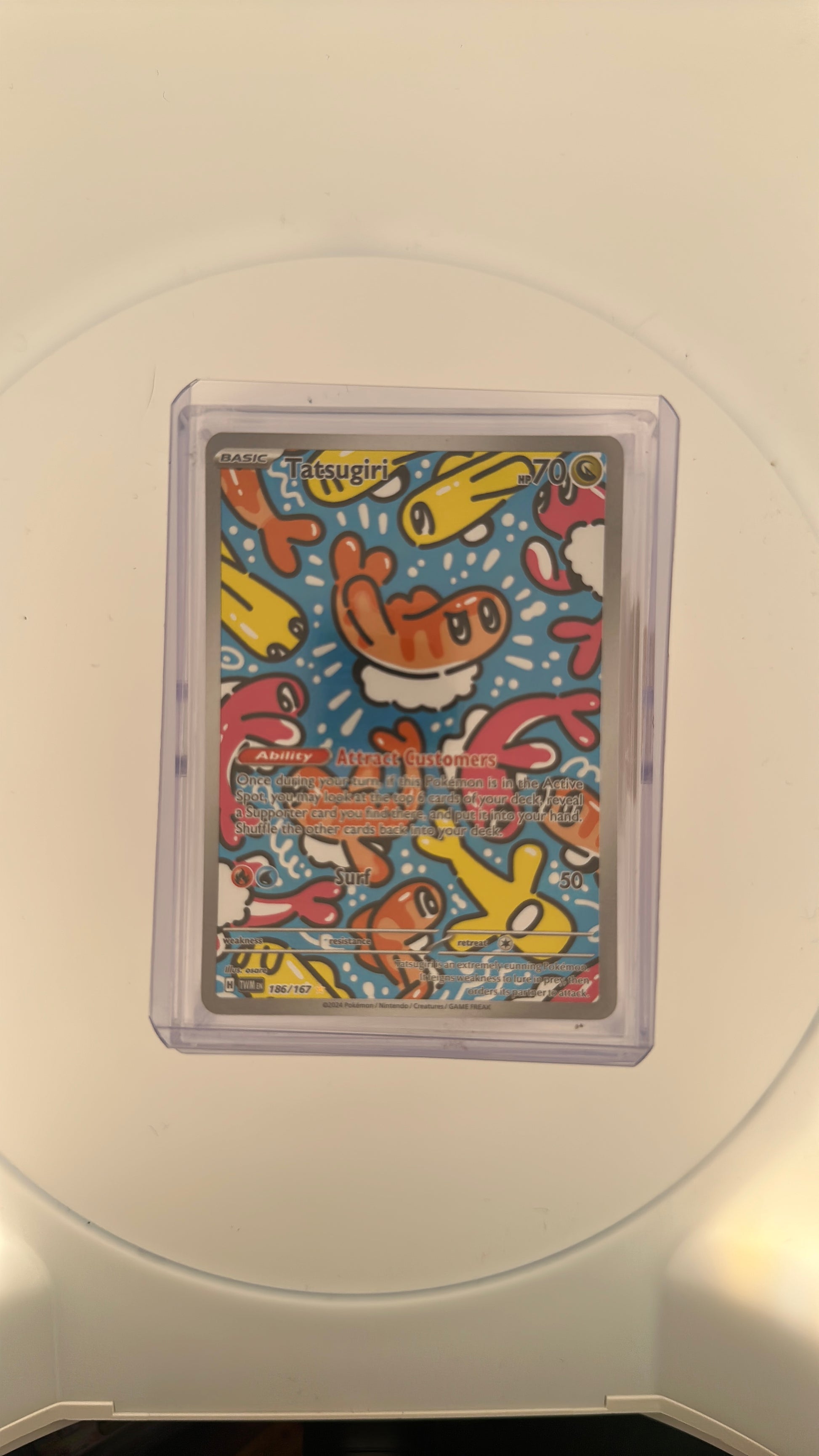 Tatsugiri - 186/167 SV06: Twilight Masquerade #186/167 — front