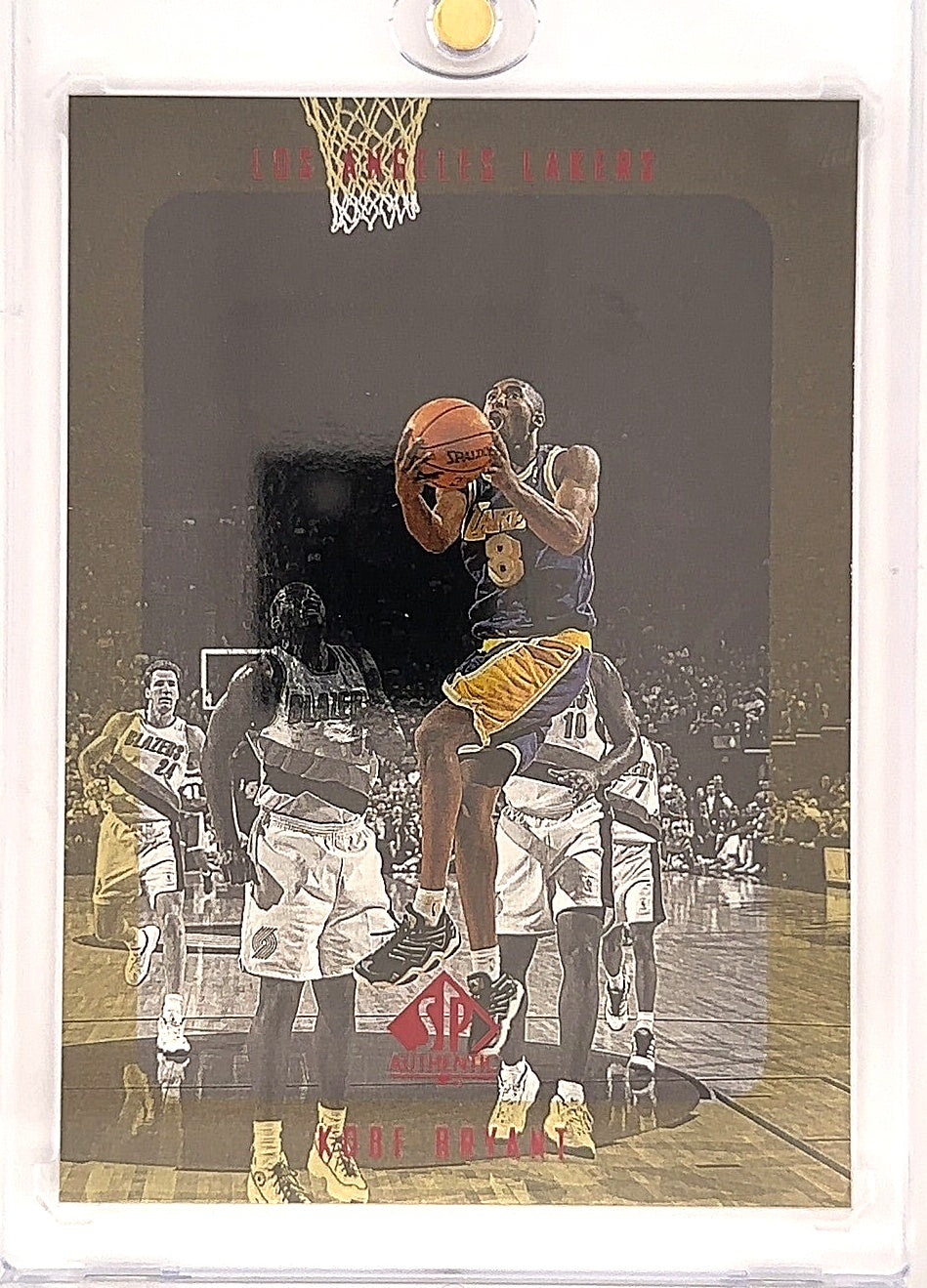 1997 SP Authentic Kobe Bryant #68 — front