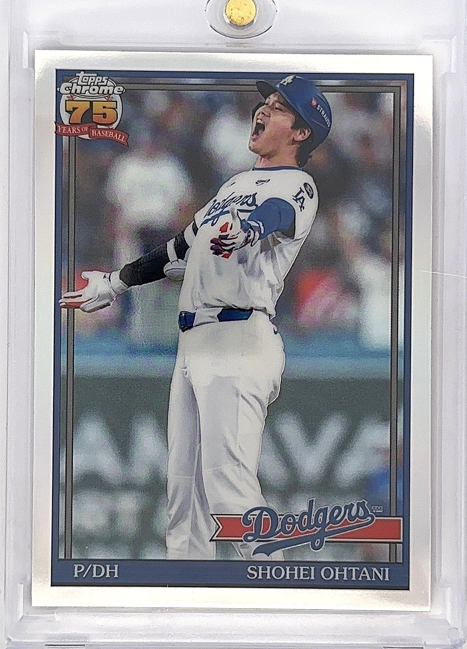 2026 Topps Chrome 1991 Shohei Ohtani [Refractor] #91CB-1 — front