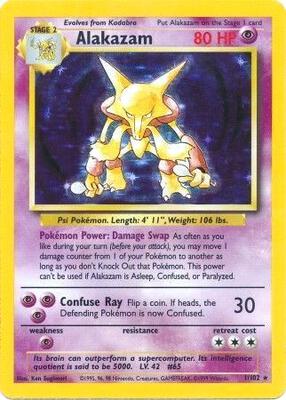 Alakazam #001/102 — stock