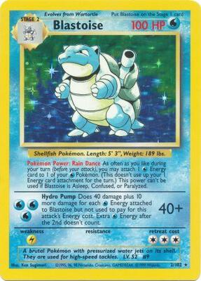 Blastoise #002/102 — stock