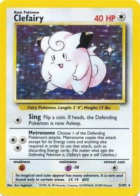 Clefairy #005/102 — stock