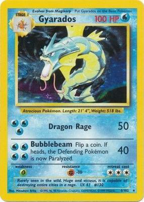 Gyarados #006/102 — stock