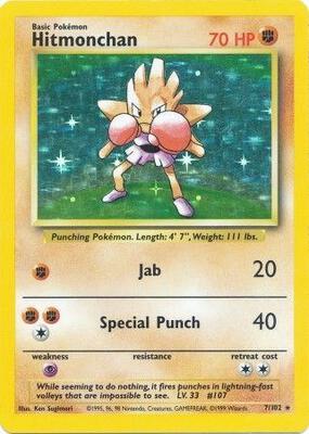Hitmonchan #007/102 — stock