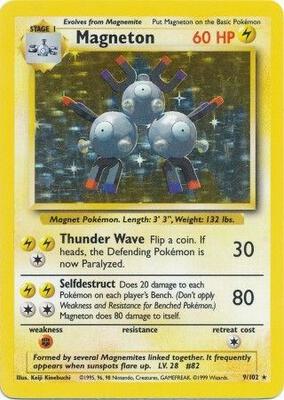 Magneton #009/102 PSA NM 7 — stock