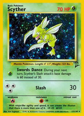 Scyther #017/130 — stock