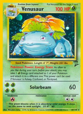 Venusaur #018/130 — stock