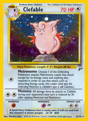 Clefable #005/130 — stock