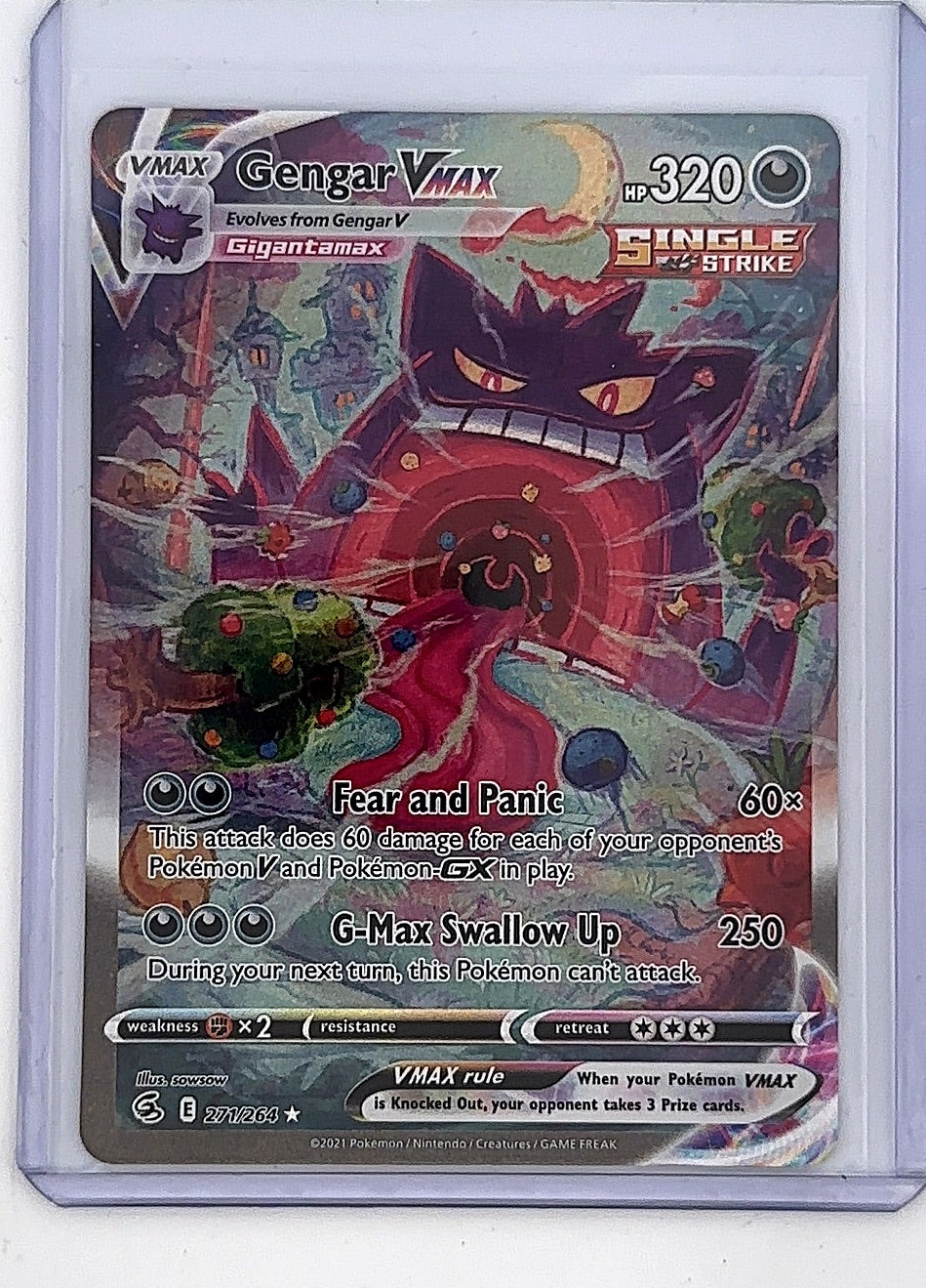 Gengar VMAX (Alternate Art Secret) #271/264 — front