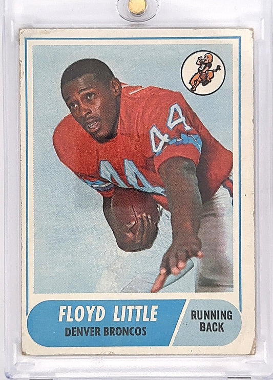1968 Topps Floyd Little RC #173 — front
