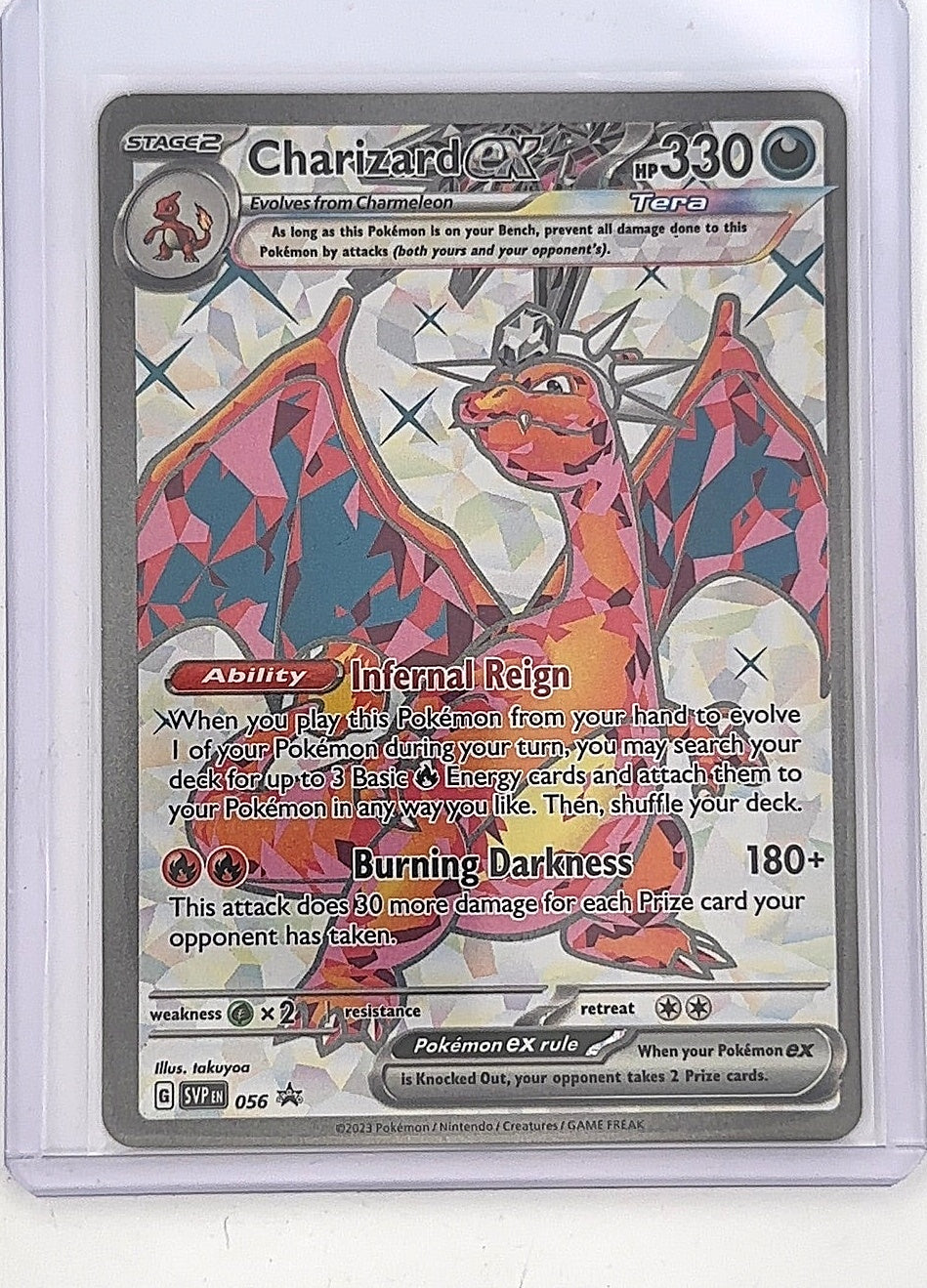 Charizard ex - 056 #056 — front
