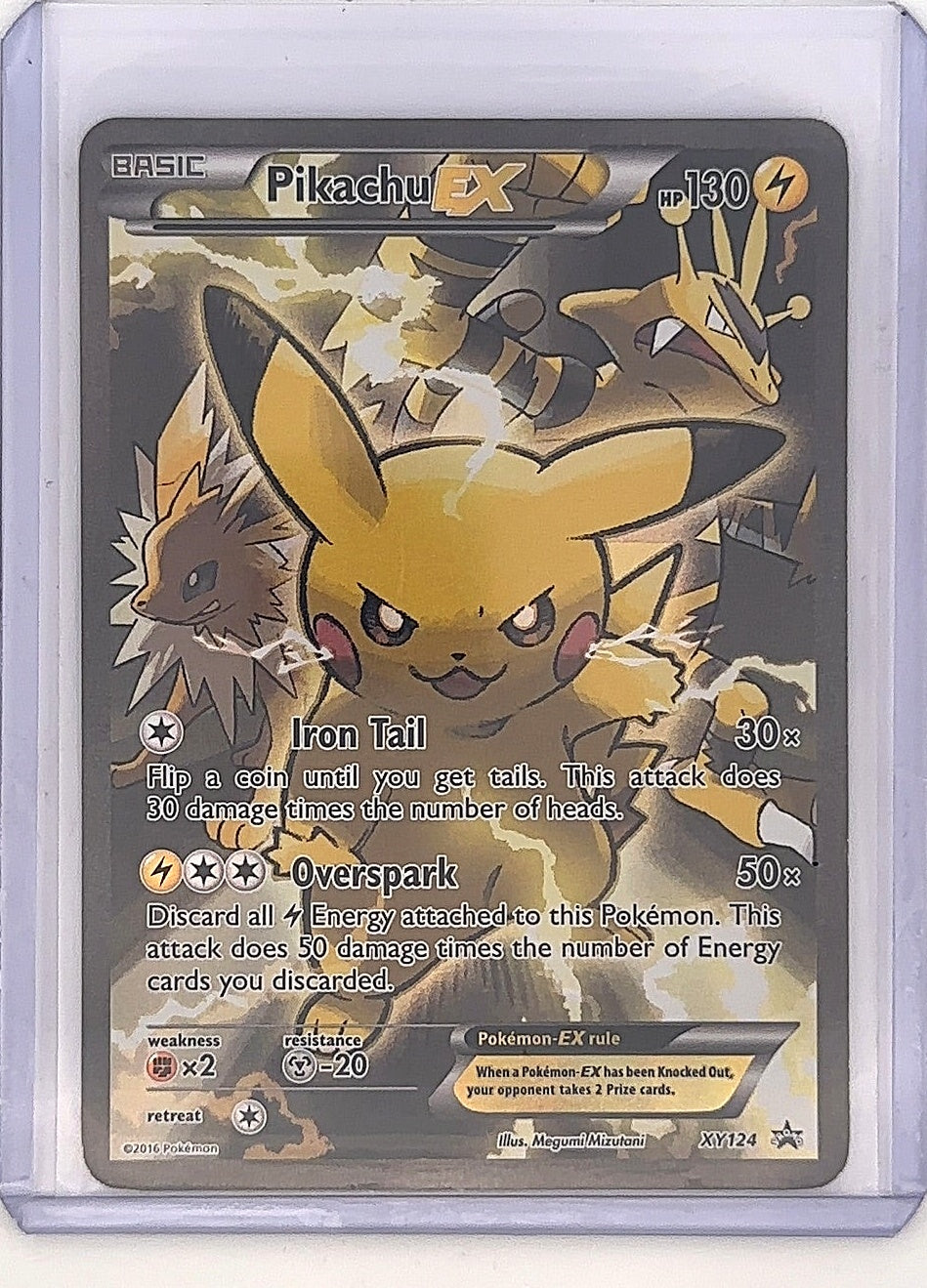 Pikachu EX - XY124 #XY124 — front