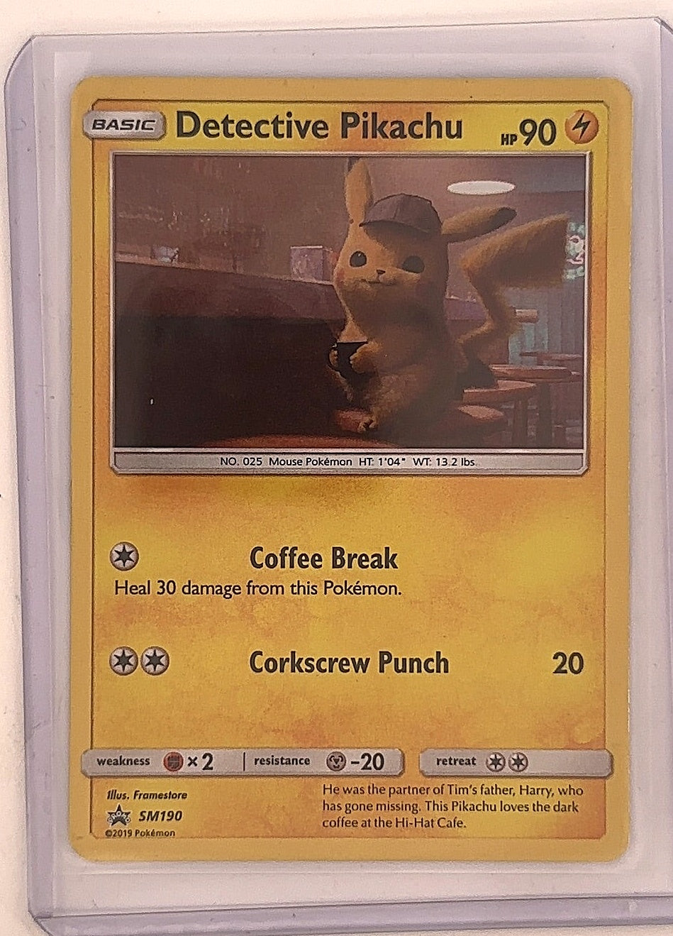 Detective Pikachu - SM190 #SM190 — front