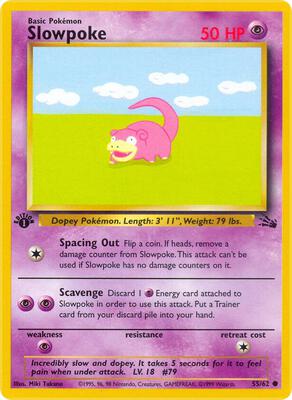Slowpoke #55/62 CGC PRISTINE 10 — stock