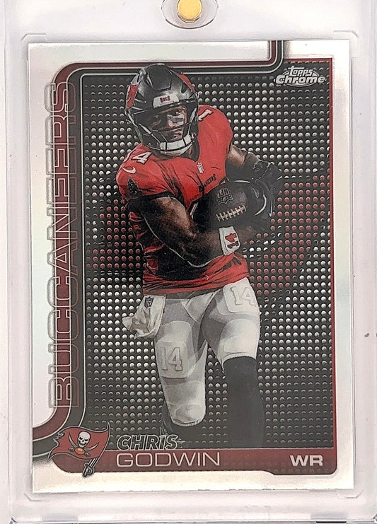 2025 Topps Chrome Chris Godwin [Lightboard Logo Variation] #283 — front