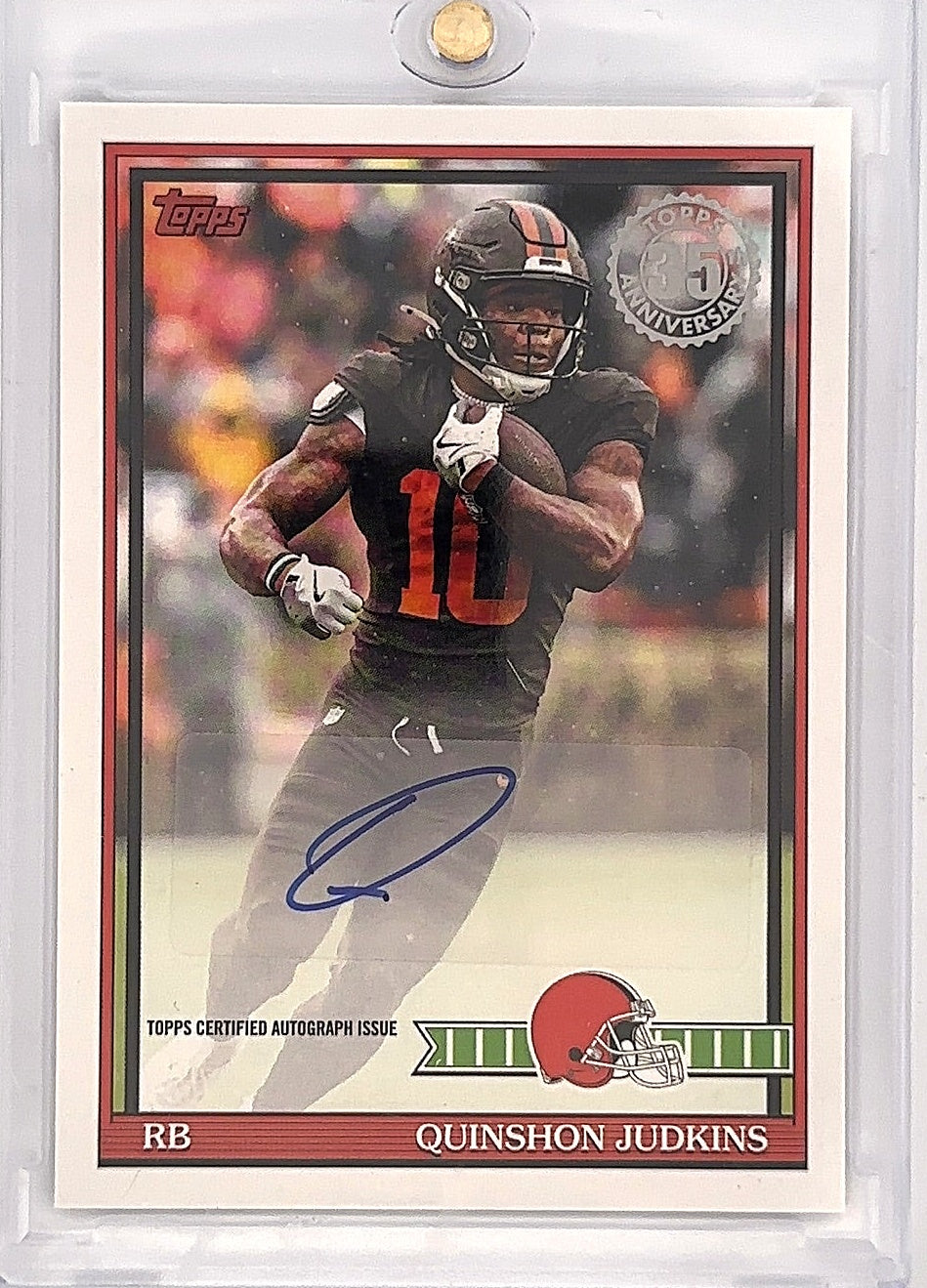 Quinshon Judkins Topps Auto 2026 — front