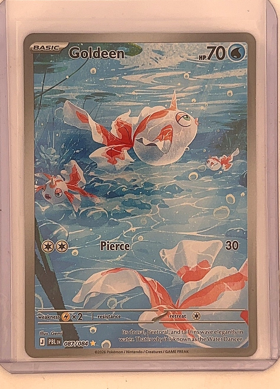 Goldeen - 087/084 #087/084 — front