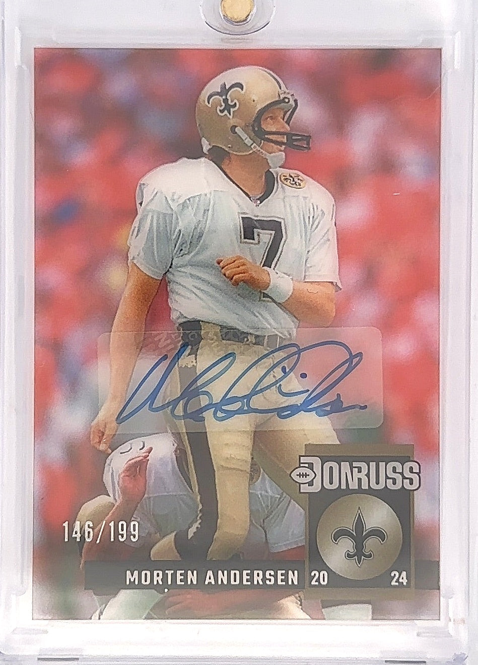 2024 Clearly Donruss Retro 1994 Autograph Morten Andersen /199 #15 — front