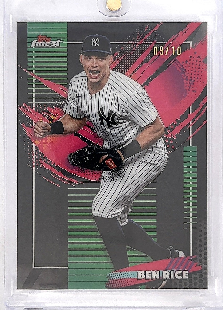 2026 Topps Finest Ben Rice [Black Refractor] #298 /10 — front