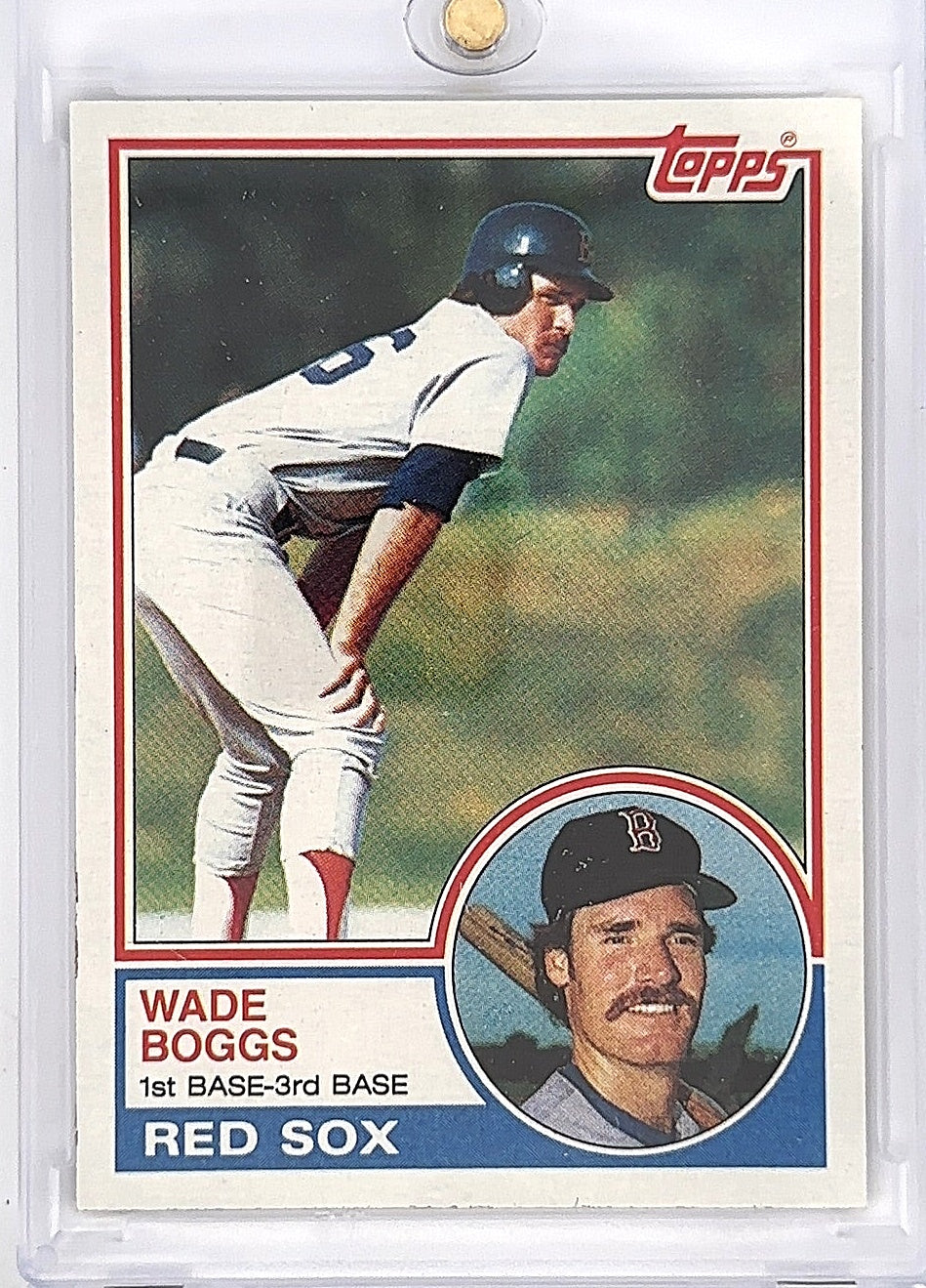 1983 Topps Wade Boggs #498 — front