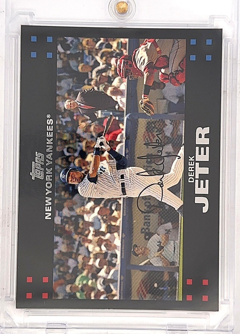 Derek Jeter Topps #40 2007 — front