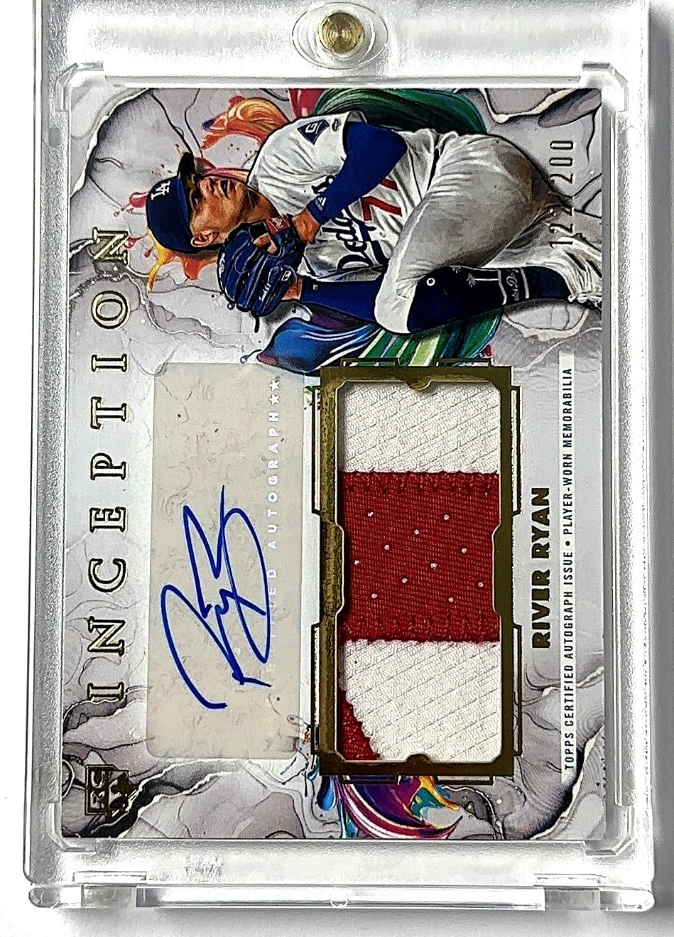 2025 Topps Inception Autographed Patch River Ryan #IAPC-RR AUTO — front
