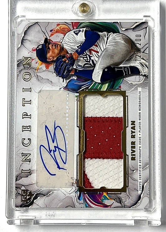 2025 Topps Inception Autographed Patch River Ryan #IAPC-RR AUTO — front