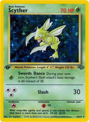 Scyther (10) #10/64 — stock
