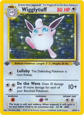 Wigglytuff (16) #16/64 — stock