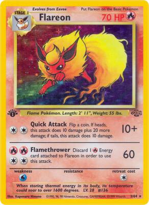 Flareon (3) #03/64 — stock