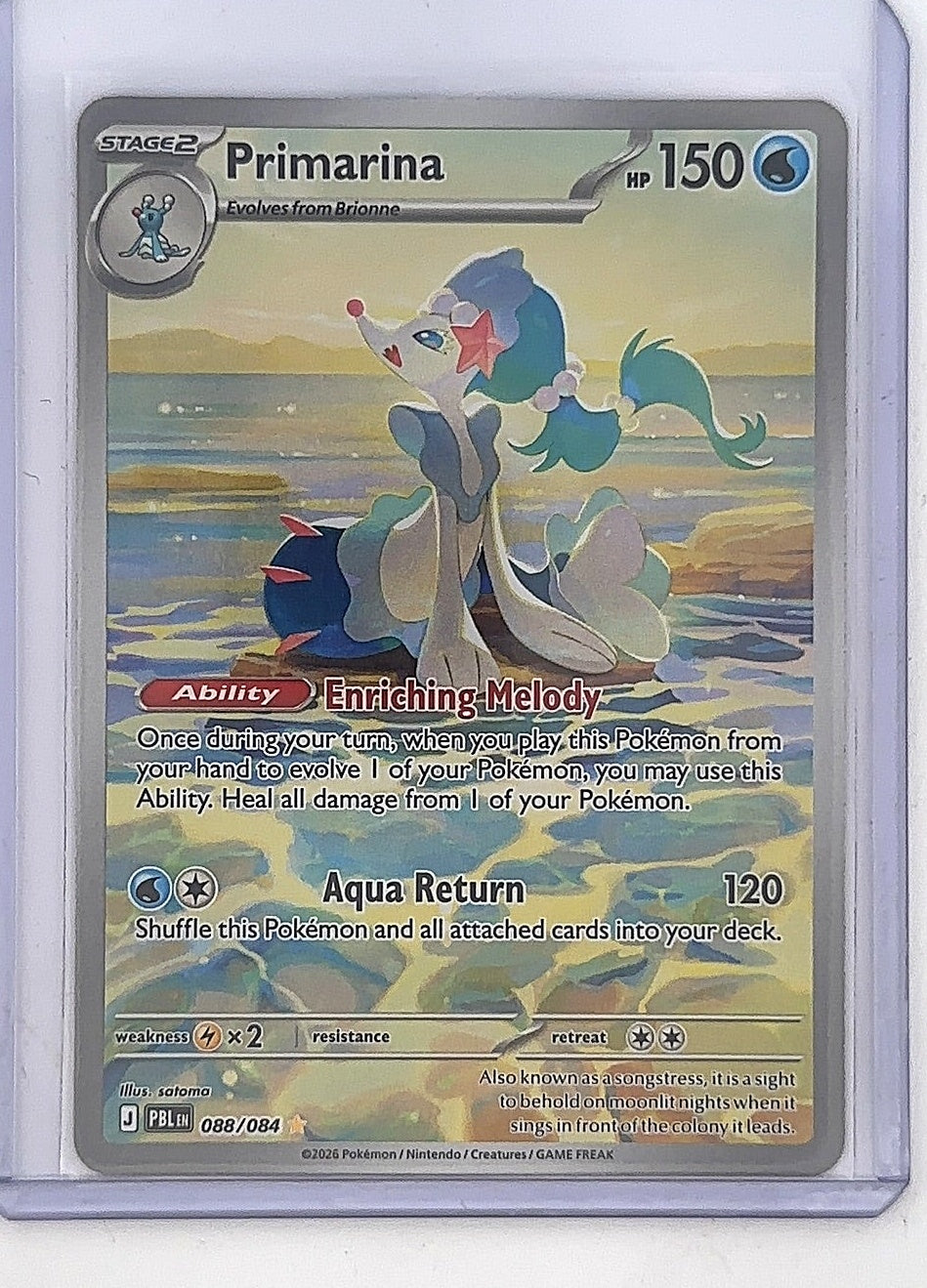 Primarina - 088/084 #088/084 — front