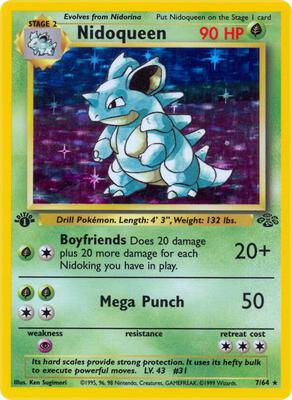 Nidoqueen (7) #07/64 — stock