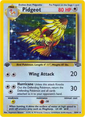 Pidgeot (8) #08/64 — stock